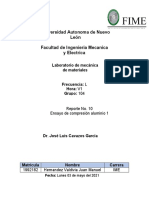 Practica Ensayo de Compresion AL