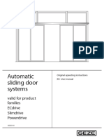 GEZE Operating Instructions User Manual en 808279