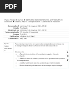 Unidad 2 - Fase 5 - Conceptualización - Cuestionario de Evaluación