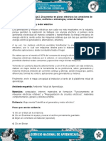 Mapa Mental Identificar El Generador y Motor Electrico-Cristian