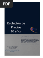 Estudio Evolución de Precios - Centro de Almaceneros de Córdoba