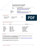 ResEc 212 Syllabus - Spring 2021