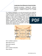 El Abdomen Y Sus Cuadrantes para Diferenciar Puntos de Dolor