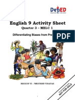 English-9 LAS Q3 MELC1 Edited