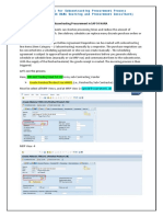 SAP MM Scheduling Agreement in Subcontracting