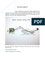 Heat Sensor Using NTC