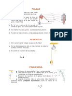 Poleas y Polipastos - Solución