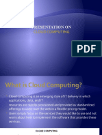 Presentation On: Cloud Computing