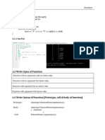 6.1 Built in Function: Lab Manual # 6 Functions