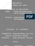 Dynamics of Linkages