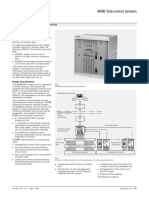 6MB Telecontrol System: 6MB552 Compact Remote Terminal Unit