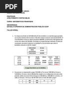 Trabajo Final Matematicas Financiera