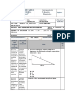 EVALUACIÓN DIANÓSTICA Primero de Bachillerato