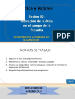 s2 - PPT - Ubicación de La Ética en El Campo de La Filosofía