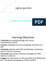 Angina Pectoris: Ischemic Heart Disease