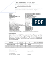 Acta de Recepcion de Obra - Arcos