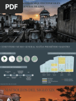 Análisis de Los Estilos Arquitectónicos en El Cementerio General de Lima