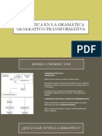 Semántica Generativo-Transformacional