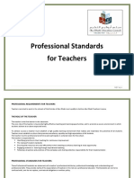 Adec Professional Standards For Teachers - English