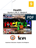 Health: Quarter 4, Wk. 8 - Module 8