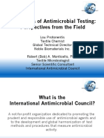 Challenges of Measuring The Antimicrobial Performance On Textiles Sept 2017 Final