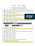 Highlighted Jones Docket