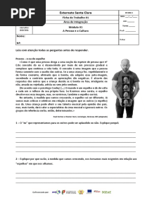 Ficha de Trabalho Área de Integração - Módulo 1