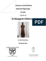 ST Margaret Clitherow Order of Service