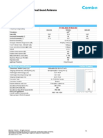 Outdoor Directional Dual-Band Antenna: ODV2-065R15M-G