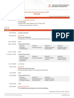 Schedule: Rocscience International Conference 2021