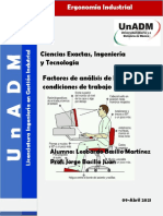 Factores Condiciones de Trabajo