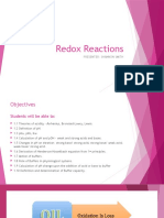 Redox Reactions: Presenter: Shannon Smith