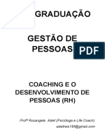 Pos Gestao Coach e Desenvovimento de Pessoas