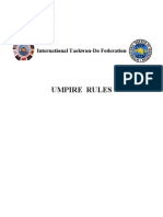 ITF Umpire Rules (Itftkd)