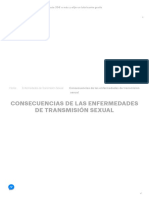 Consecuencias de Las Enfermedades de Transmisión Sexual - Durex España