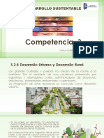 UNIDAD 3 DESARROLLO SUSTENTABLE 3.2.4 Desarrollo Urbano y Desarrollo Rural y 3.3 Impacto de Actividades Humanas Sobre La Naturaleza