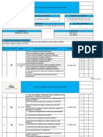 Lista de Chequeo Auditoria Panaderia La Mejor 2021