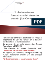 1 Antecedentes - Formativos - Del - Derecho - Común