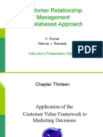 Customer Relationship Management A Databased Approach: V. Kumar Werner J. Reinartz