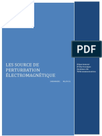 Les Sources de Perturbation EM