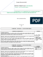 (Nome Da Sua Escola) Componente Curricular:: Geografia