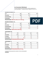 1.07 Application 1: More Number Systems Conversion Worksheet