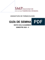 Guia de Seminario de Farmacología 2020-Ii