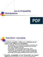 Introduction To Probability Distributions