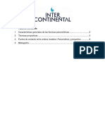 Características Generales y Puntos de Contacto Entre Ambos Modelos - Psicométrico y Proyectivo