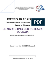 PFE Le Marketing Des Réseaux Sociaux