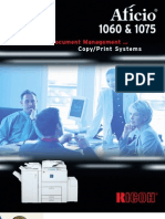 Aficio 1060 & 1075 Brochure