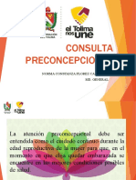 Consulta Preconcepcional