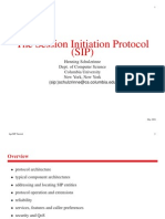 The Session Initiation Protocol (SIP)