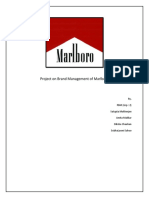 Project On Brand Management of Marlboro: By, PBM (GRP: 2) Sutapta Mukherjee Amita Makkar Diksha Chauhan Subhalaxmi Sahoo